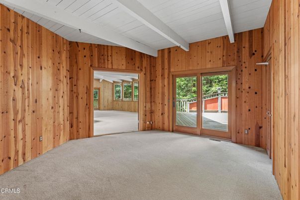 Empty room, Interior, Wooden Walls