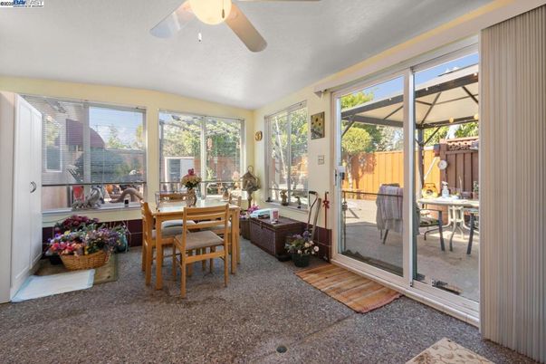 Dining room, Interior, Sun Room