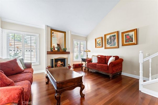 Fireplace, Interior, Living room, Wood Texture Flooring