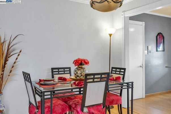 Dining room, Interior, Wood Texture Flooring