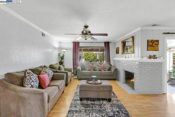 Fireplace, Interior, Living room, Wood Texture Flooring