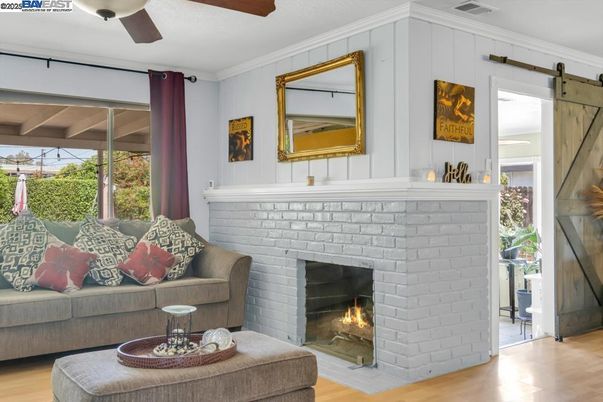 Fireplace, Interior, Living room, Wood Texture Flooring