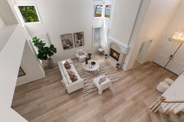 Fireplace, Interior, Living room, Wood Texture Flooring