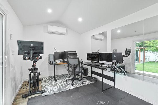 Fitness Equipment, Home Office, Interior, Recessed Lighting