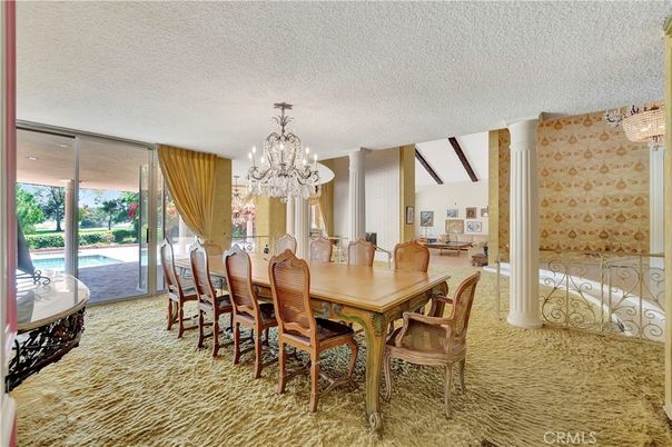 Chandelier, Dining room, Interior