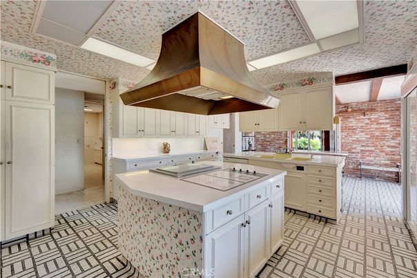 Interior, Kitchen, Stone Walls