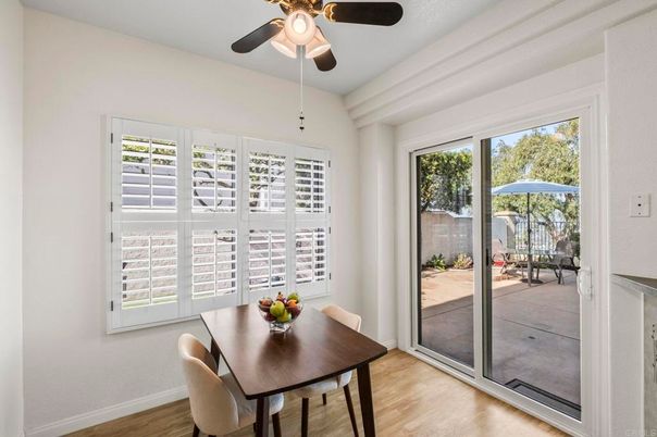 Dining room, Interior, Wood Texture Flooring