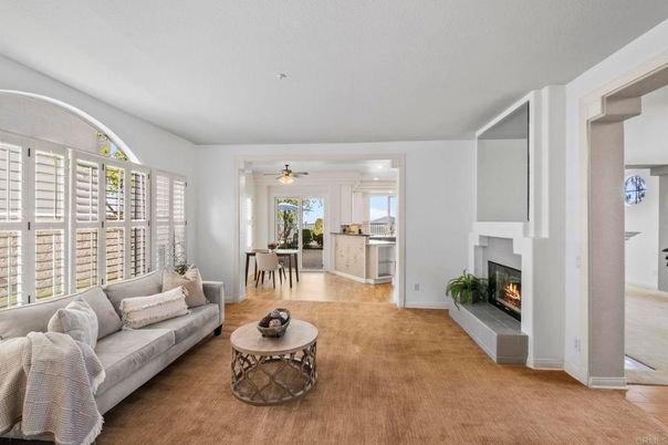 Dining room, Fireplace, Interior, Living room