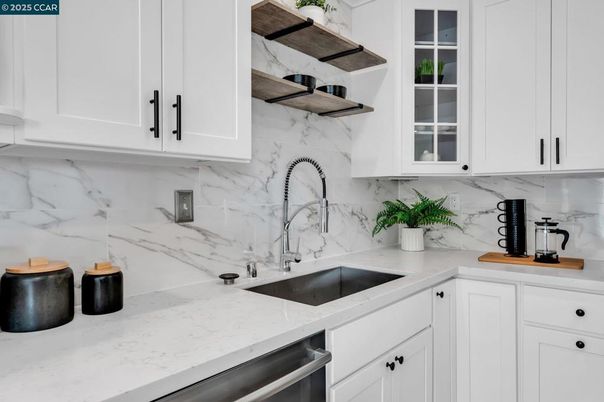 Interior, Kitchen, Marble Walls