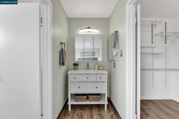 Interior, Walk-in Closets, Wood Texture Flooring