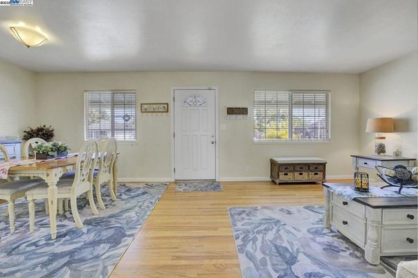 Dining room, Interior, Wood Texture Flooring