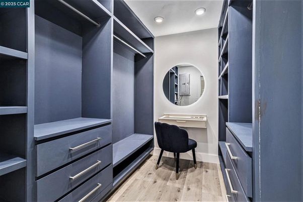 Interior, Recessed Lighting, Walk-in Closets, Wood Texture Flooring