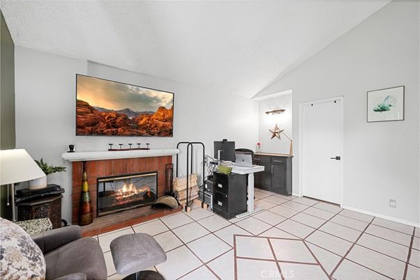 Fireplace, Home Office, Interior