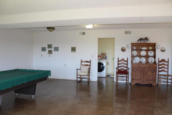 Billiard Table, Game Room, Interior, Washer, Wood Texture Flooring
