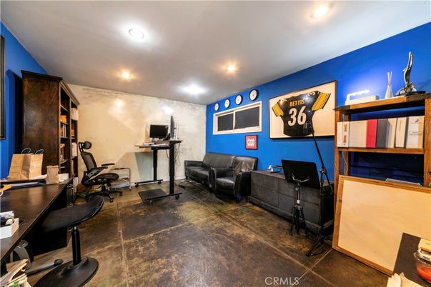 Home Office, Interior, Recessed Lighting