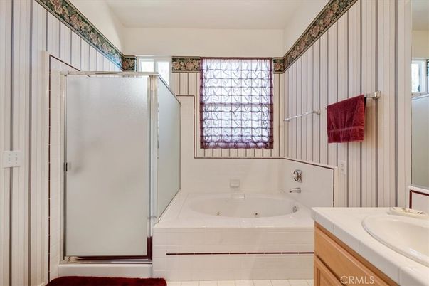 Bathroom, Glass Shower, Interior, Tile Countertops