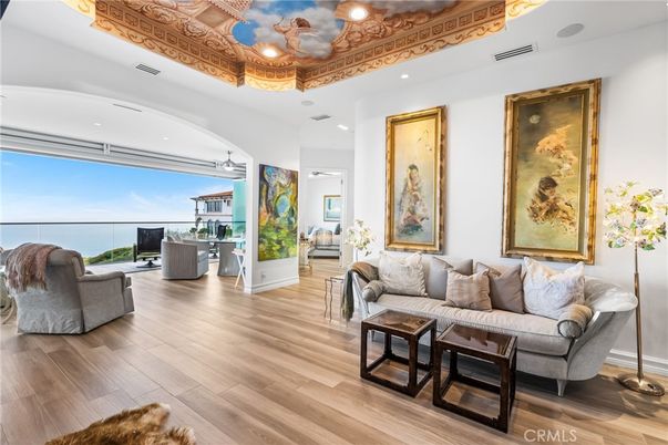 Interior, Living room, Recessed Lighting, Water, Wood Texture Flooring