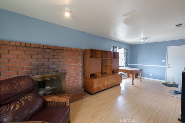 Fireplace, Interior, Stone Walls, Wood Texture Flooring