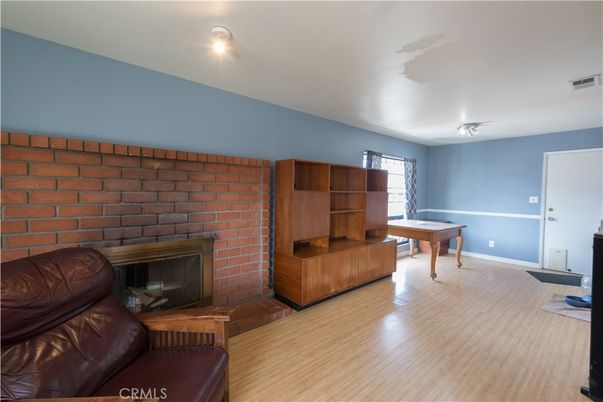 Fireplace, Interior, Stone Walls, Wood Texture Flooring