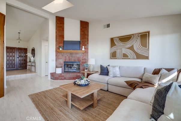 Fireplace, Interior, Living room, Wood Texture Flooring