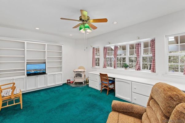 Home Office, Interior, Recessed Lighting