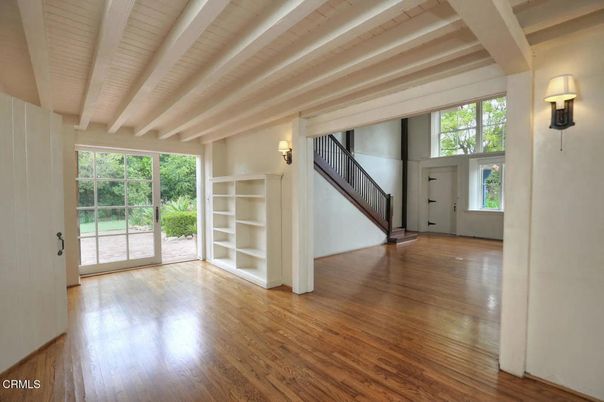 Empty room, Interior, Wood Texture Flooring