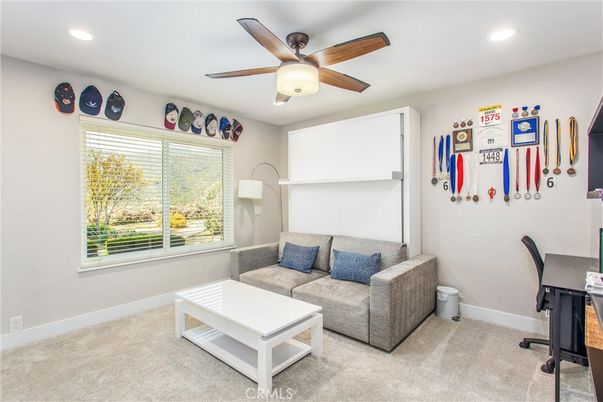 Home Office, Interior, Recessed Lighting