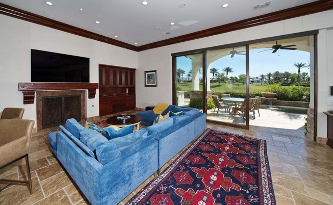 Fireplace, Interior, Living room, Recessed Lighting