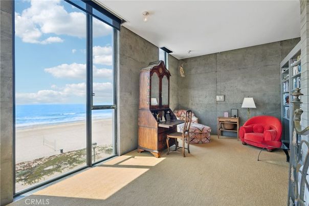 Home Office, Interior, Stone Walls, Water
