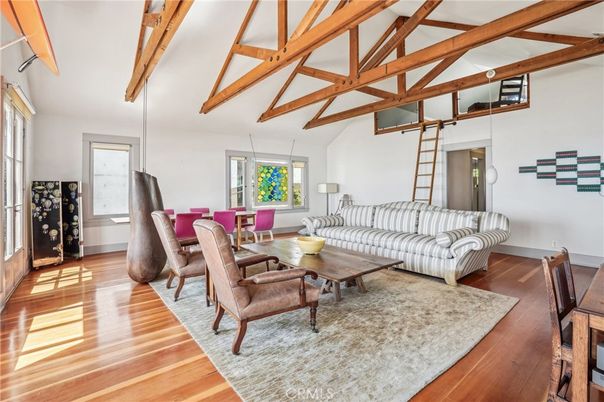 Dining room, Interior, Living room, Wooden Beams, Wood Texture Flooring