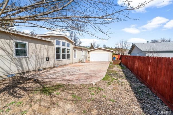 Backyard, Detached Garage, Exterior