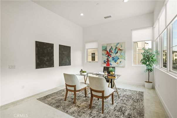 Dining room, Interior, Recessed Lighting
