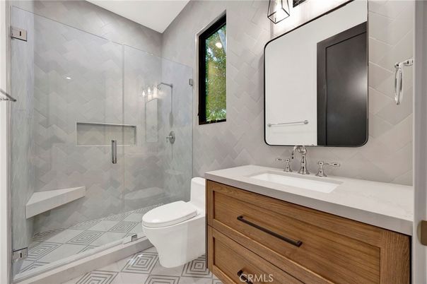 Bathroom, Glass Shower, Interior