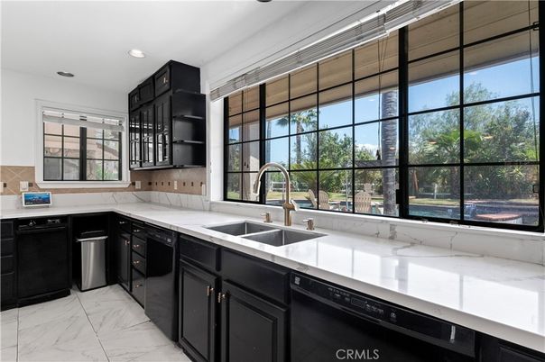Interior, Kitchen, Marble, Recessed Lighting