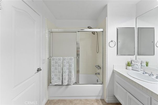 Bathroom, Glass Shower, Interior, Tile Countertops