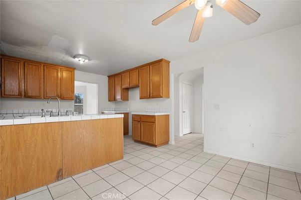 Interior, Kitchen, Tile Countertops