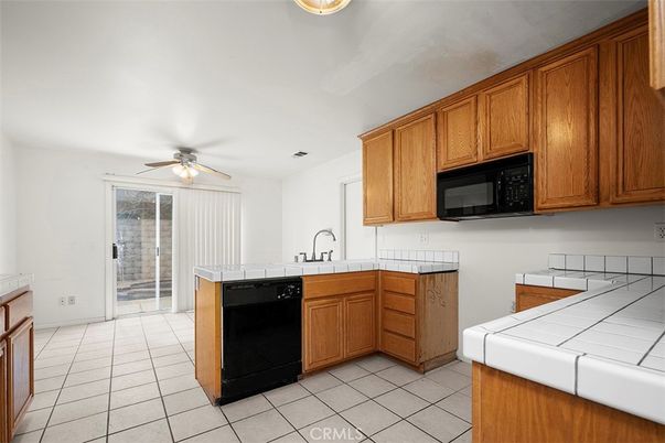 Interior, Kitchen, Tile Countertops