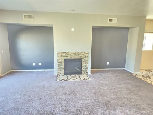 Empty room, Fireplace, Interior