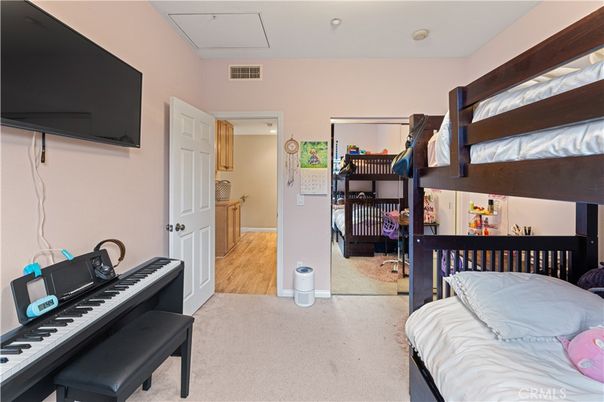 Bedroom, Interior, Piano, Wood Texture Flooring