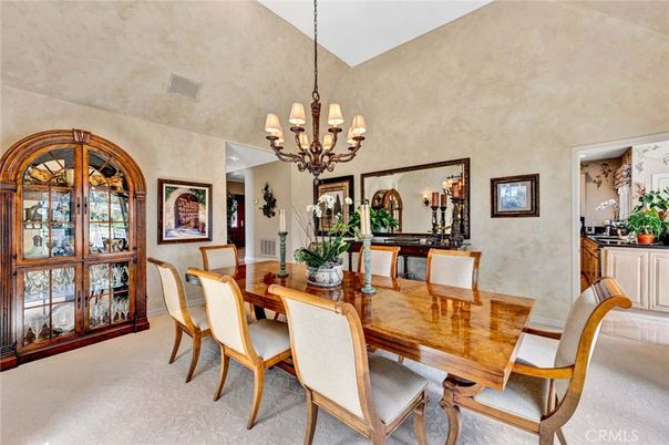 Chandelier, Dining room, Interior