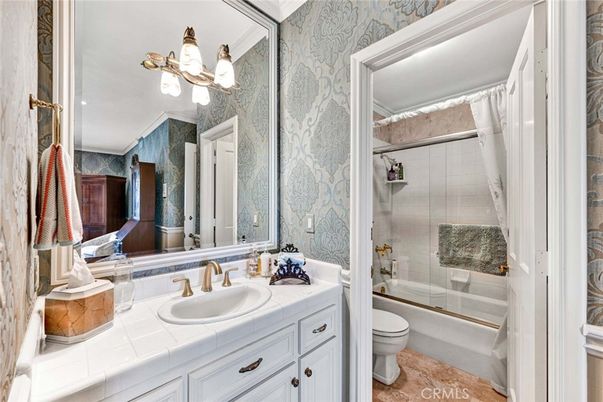 Bathroom, Glass Shower, Interior, Tile Countertops
