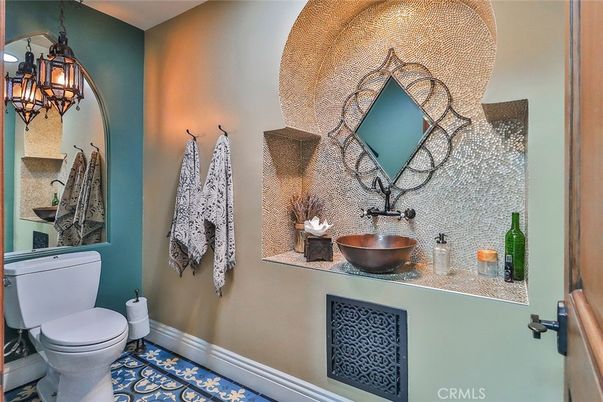 Bathroom, Interior, Pendant Lights