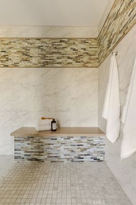 Bathroom, Interior, Marble Walls