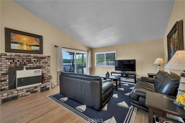 Fireplace, Interior, Living room, Wood Texture Flooring