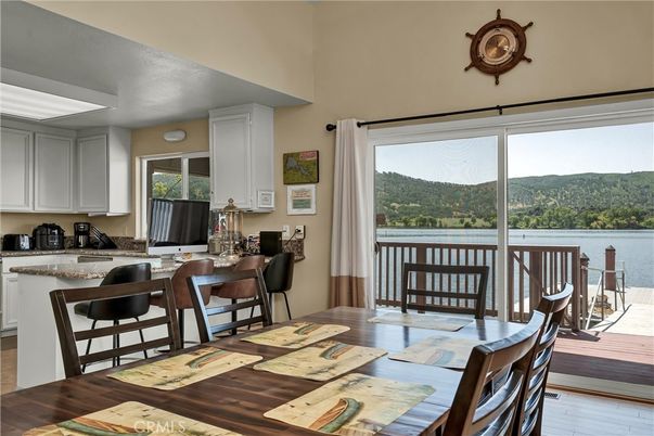 Dining room, Interior, Wood Texture Flooring