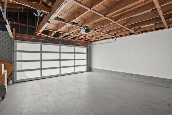Garage, Interior, Wooden Beams, Wooden Ceilings