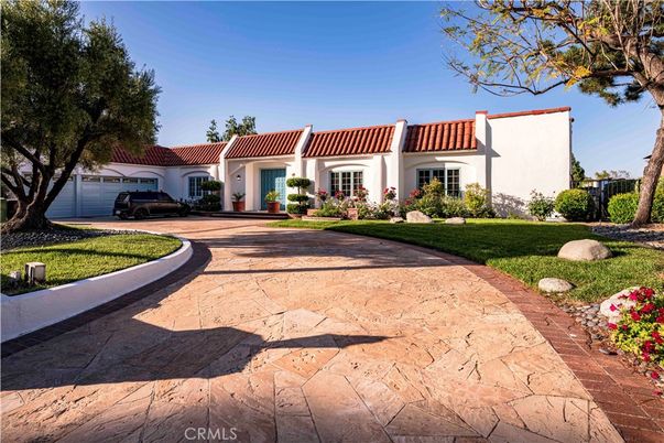 Attached, Backyard, Exterior, Facade, Spanish Mediterranean