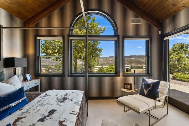 Bedroom, Interior, Wooden Ceilings