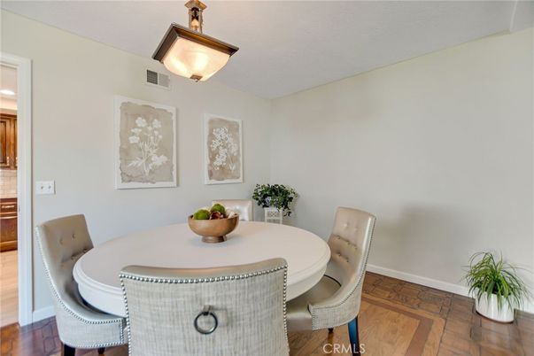 Dining room, Interior, Wood Texture Flooring