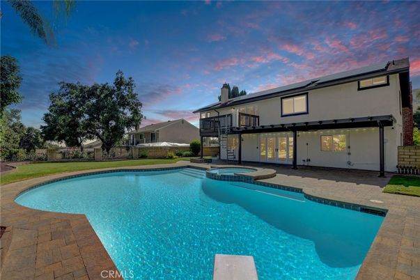 Exterior, Pool, Solar Panels